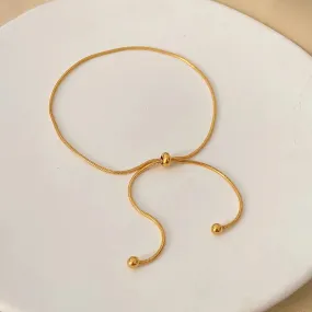 Adjustable Minimalist Anklet